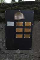 plaque 35th sur casemate #2 Lutremange Belgique